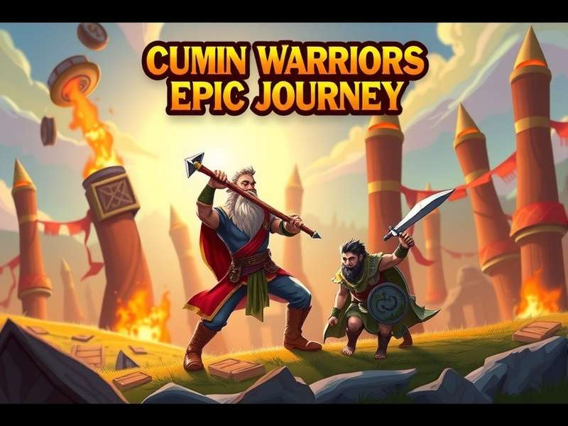 Cumin Warriors Epic Journey Combat Screen