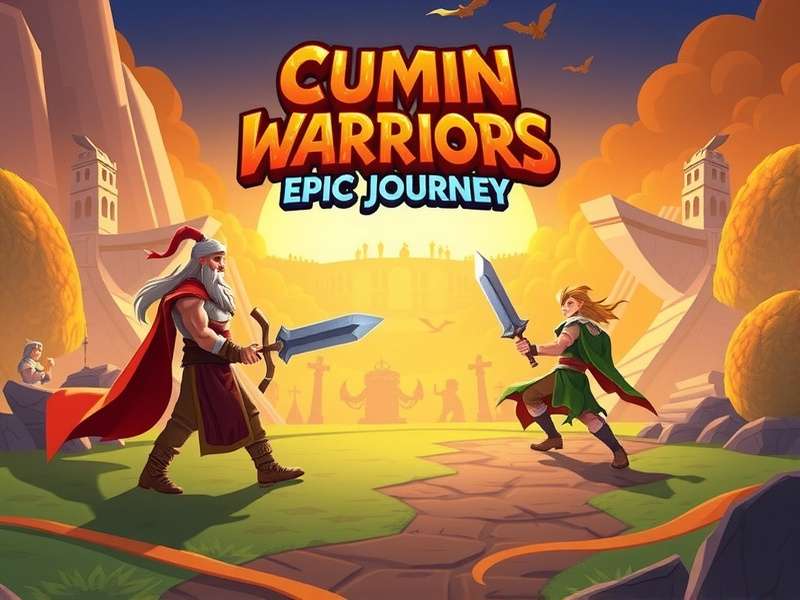 Cumin Warriors Epic Journey Game Banner